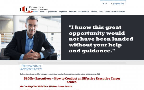 Executive Job Search – Browning Associates